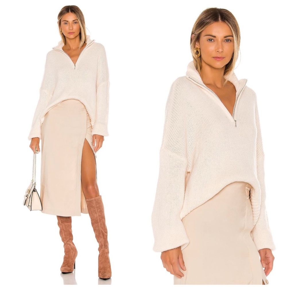 L'ACADEMIE HENLEY SWEATER REFORMATION REVOLVE FREE PEOPLE JOAH BROWN LPA LOVERS
